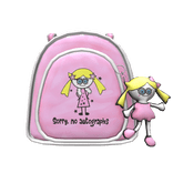 Retro/Vintage Backpack | Pink & White