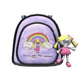 Retro/Vintage Backpack | Purple & Black