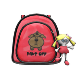 Retro/Vintage Backpack | Red & Black