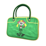Retro/Vintage Bag | Green & Yellow