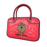 Retro/Vintage Bag | Red & Black