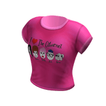 Retro/Vintage tee | Hot Pink