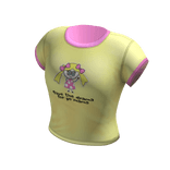 Retro/Vintage tee | Pink & Yellow