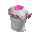 Retro/Vintage tee | White & Pink