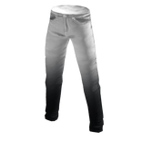 ❄ REVERSE White and Black Gradient Fade Pants
