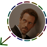 RGB Dr.House meme Circle