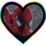 
RGB Spider-Man Heart