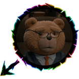 RGB Ted Bennett meme Circle