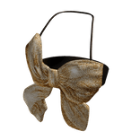 Rhinestone Bow Top | Gold