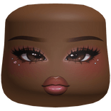 Rhinestone Sparkly Glam Makeup (Cheeks)