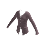 Ribbed Knit Button Shirt