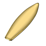 Ridable Gold Surfboard