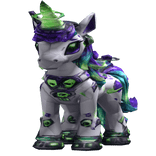 Riding an Unicorn Alien
