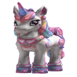 Riding an Unicorn Lollipop