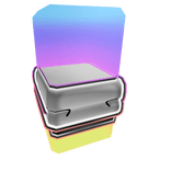 Right 1.0 R6 Kawa Rainbow Fox Outline