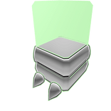 Right 1.0 R6 Kawa Strong Green Rat Outline