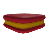 Right 1.0 R6 Red & Yellow Wristband