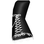 (Right) 3.0 R6 Lace Sleeves Black White