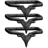 Right Arm Black Bone Bangle