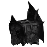 Right Black Dark Demon Pauldron