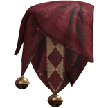 RIGHT Crimson Jester Shoulder Scarf