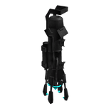 Right Cyan Forearm General Boombox Juggy Blaster