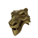 Right Gilded Wolf Pauldron