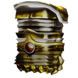 Right Golden Excalibur Armor Arm