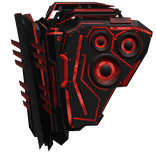 Right HDRT Speaker Shoulder RED