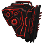 Right HDRT Speaker Shoulder RED