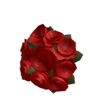 (Right) Holdable Red Flower Bouquet