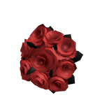 (Right) Holdable Red Sinister Flower Bouquet