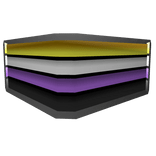 Right Kawa Non Binary Pride Armband