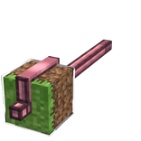 Right Powerful Game Staff ( White Game ) [Hand]