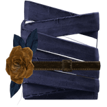 RIGHT Shoulder Bandage - Navy Rose Wrap