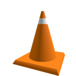 Right Shoulder Cone (Traffic Cone)