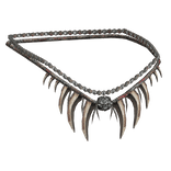 Floral Right Tiger Tooth Shoulder Rope