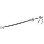 right waist white sword with ribbens