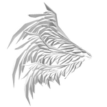 Right White Half Angel Wing