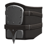 Right wrist blade gauntlet