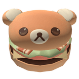 rilakkuma burger treat