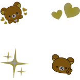 Rilakkuma Cute Back Accesory