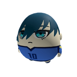 Rin Itoshi - Fat Plush 💙 ⚽️