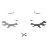 ˖. ♡ rina dark gray sleepy eyes