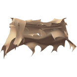 Ripped Beige Waist Cloth