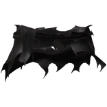 Ripped Black Waist Cloth