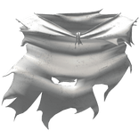 Ripped White Cape