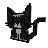 [RNG ARCHIVES] Black Pixel Cat