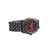 Roblex DateJust w/ Red Dial Luxury Watch [4.0]