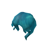 ROBLOX Girl Hair Base (Blue)